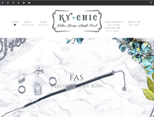 Tablet Screenshot of kychic.com